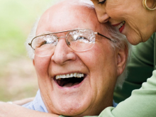 An image of an older couple laughing_Camp Verde Caregiver Support Group