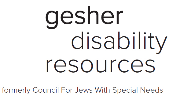Gesher Disability Resources Logo