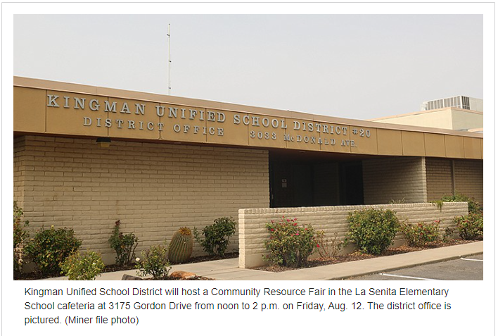 photo of Kingman Unified school District #20 office