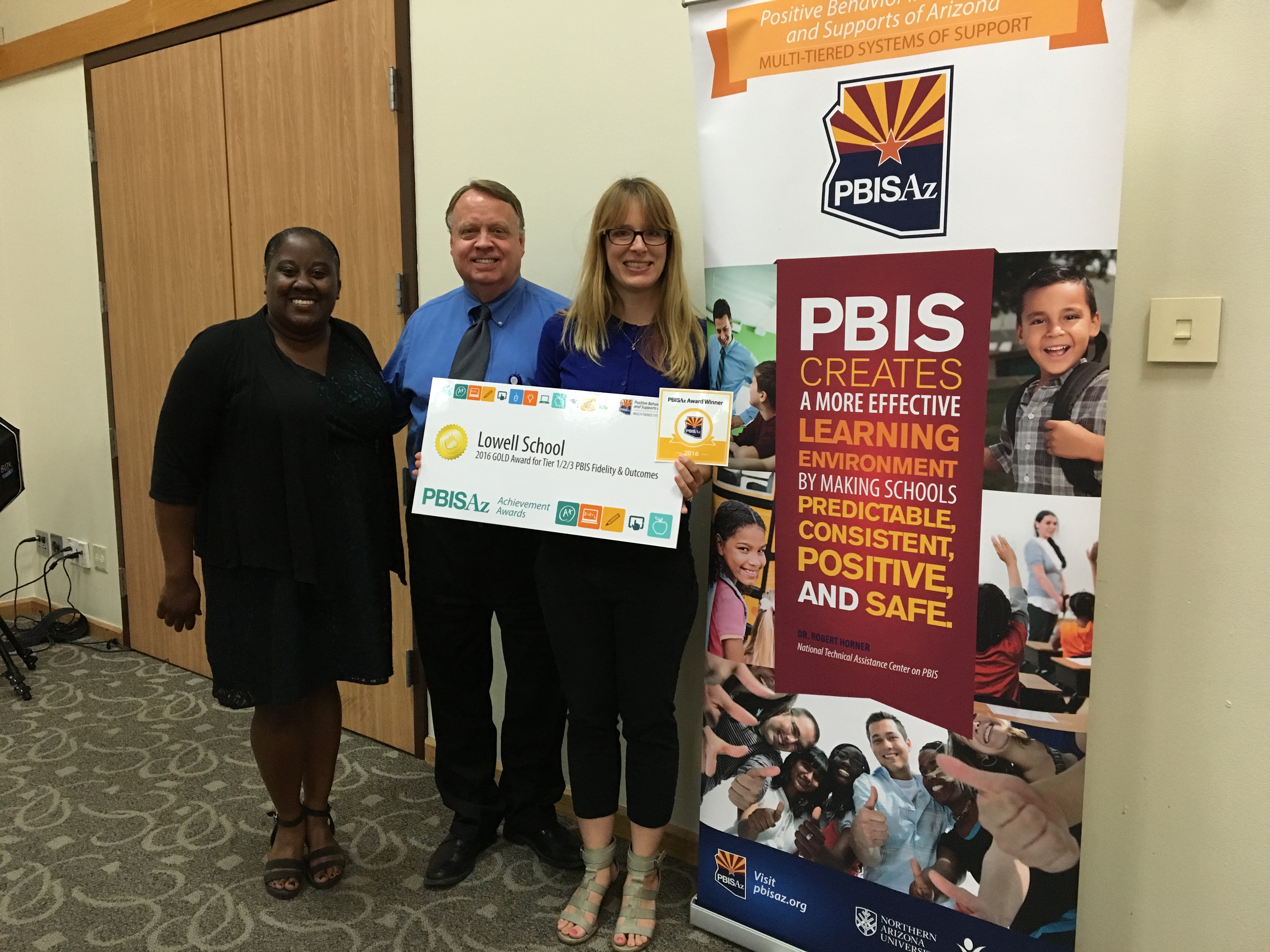 Lowell Elementary wins PBIS award