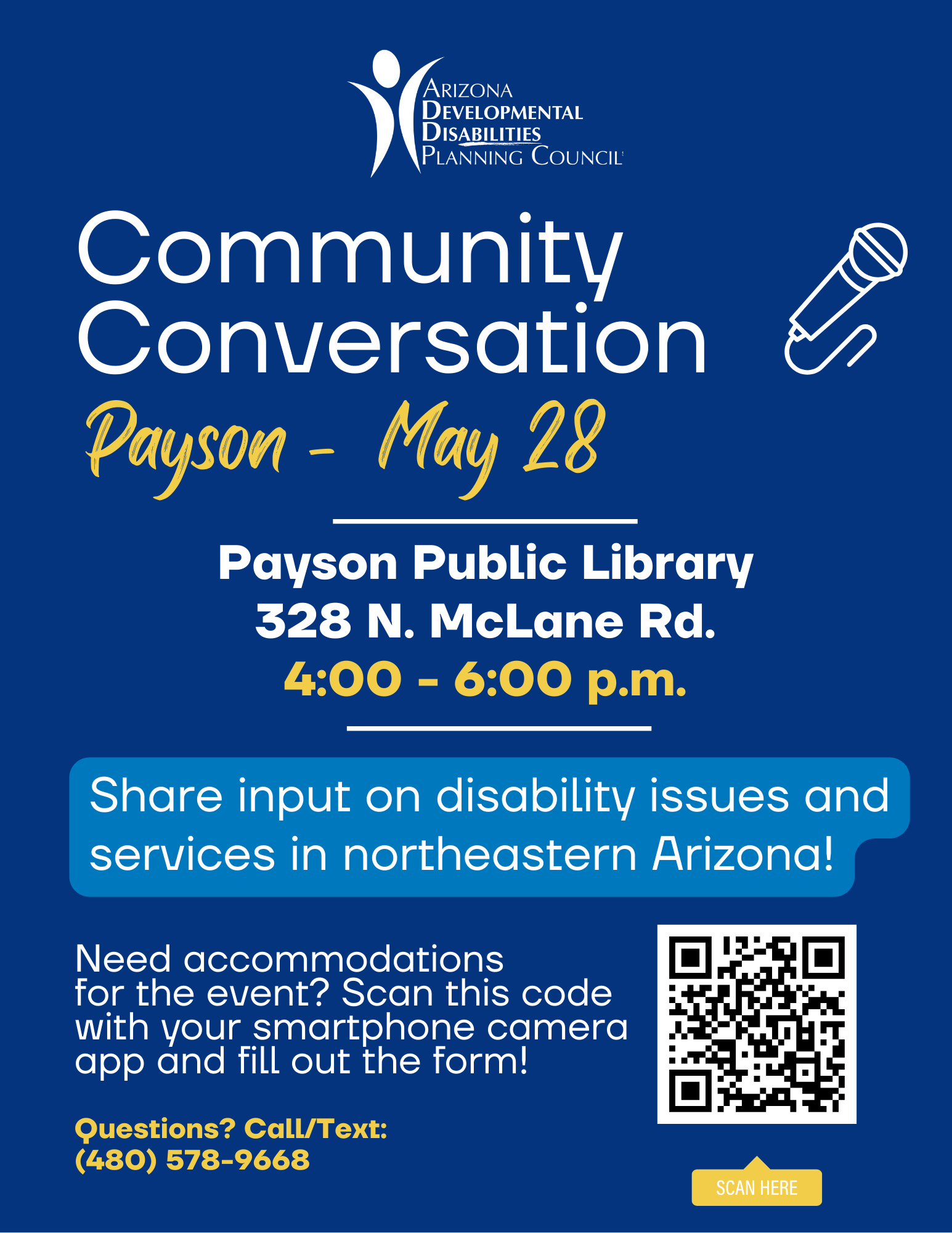 PNG_Payson Flyer for Community Conversation