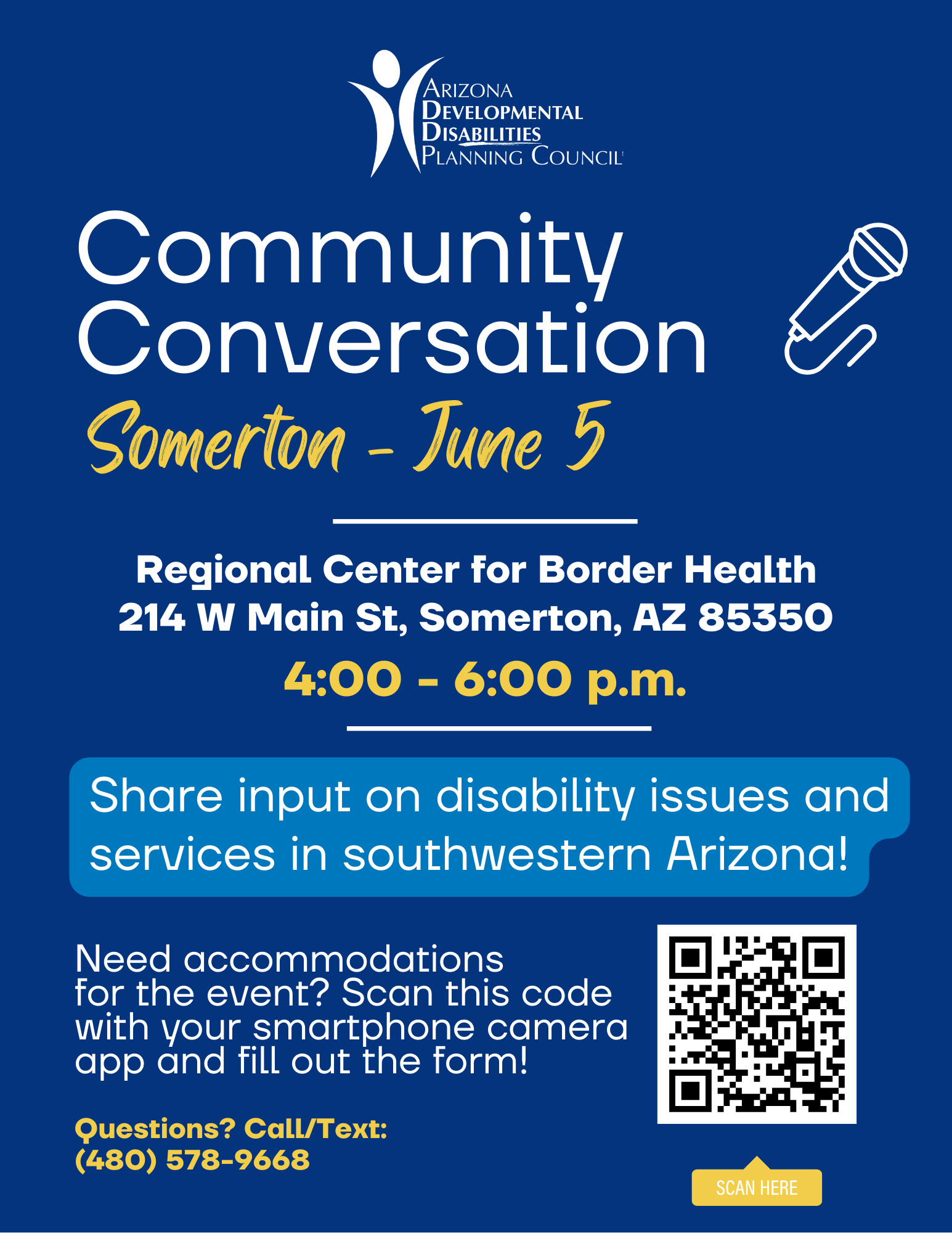 Somerton Flyer Community Conversation in English