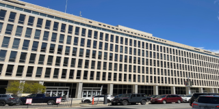 Department of Education Building in D.C. in April 2025
