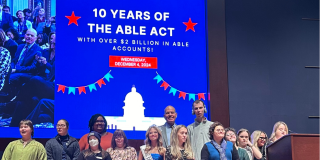 Group of disabled advocates celebrate ABLE Act anniversary