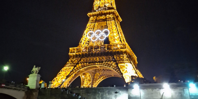 Eiffel Tower at Paralympics