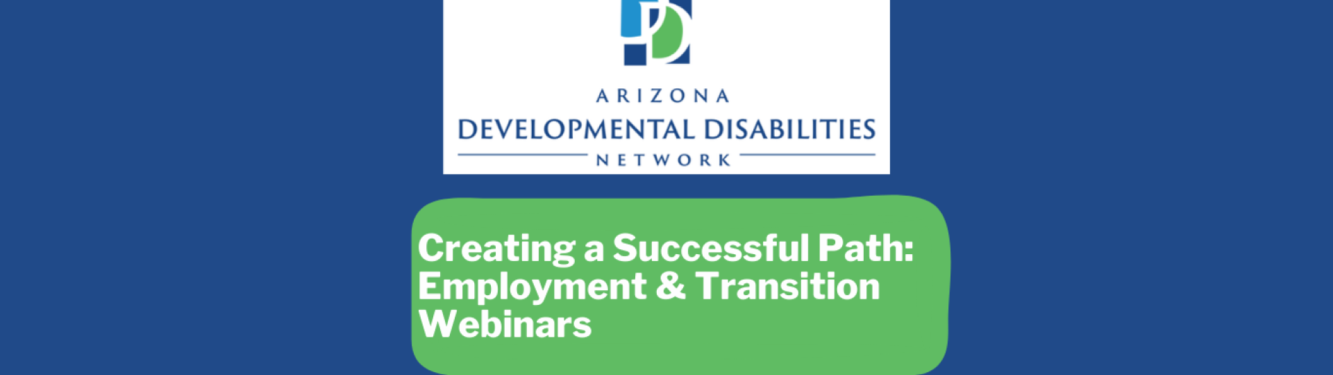 Arizona developmental disabilities network blue-green