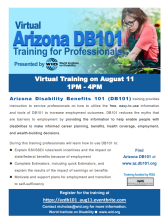DB101 professionals training flyer