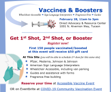 Screenshot Direct vaccination event