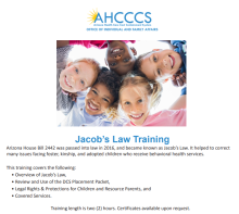 Jacob's law training